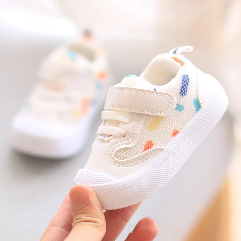 Baby Walking Shoes Spring Autumn Mesh Soft Soled Functional Boys