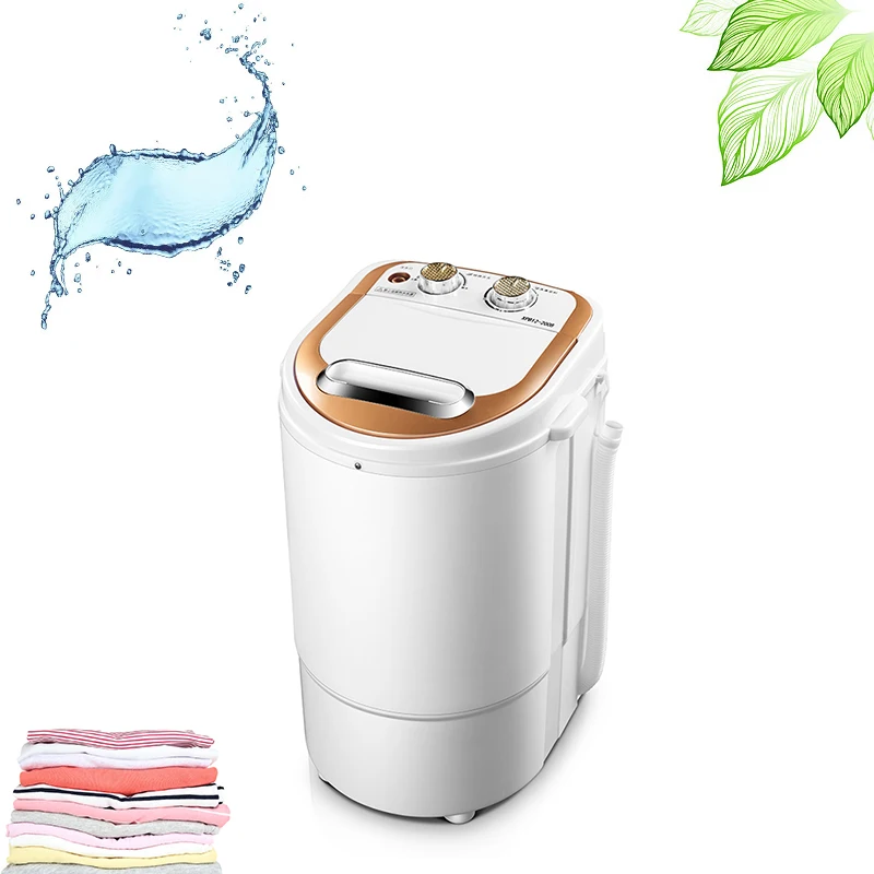 

Laundry And Dehydration Integrated Mini Washing Machine Dormitory Household Portable Single Barrel Semi-Automatic Washer