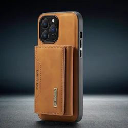 Premium 2-in-1 Afneembare Magnetische Leren Wallet Case met Kaarthouder Pocket