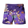 Disney Mickey Minnie And Donald Duck Print Summer Men's Swimwear Beach Club Halloween Collection Fashion Casual Shorts 2024 4