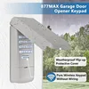 877MAX Wireless Keypad Keyless Garage Door Opener Entry System 376LM 377LM 877LM 971LM 977LM 878MAX Remote Control 5
