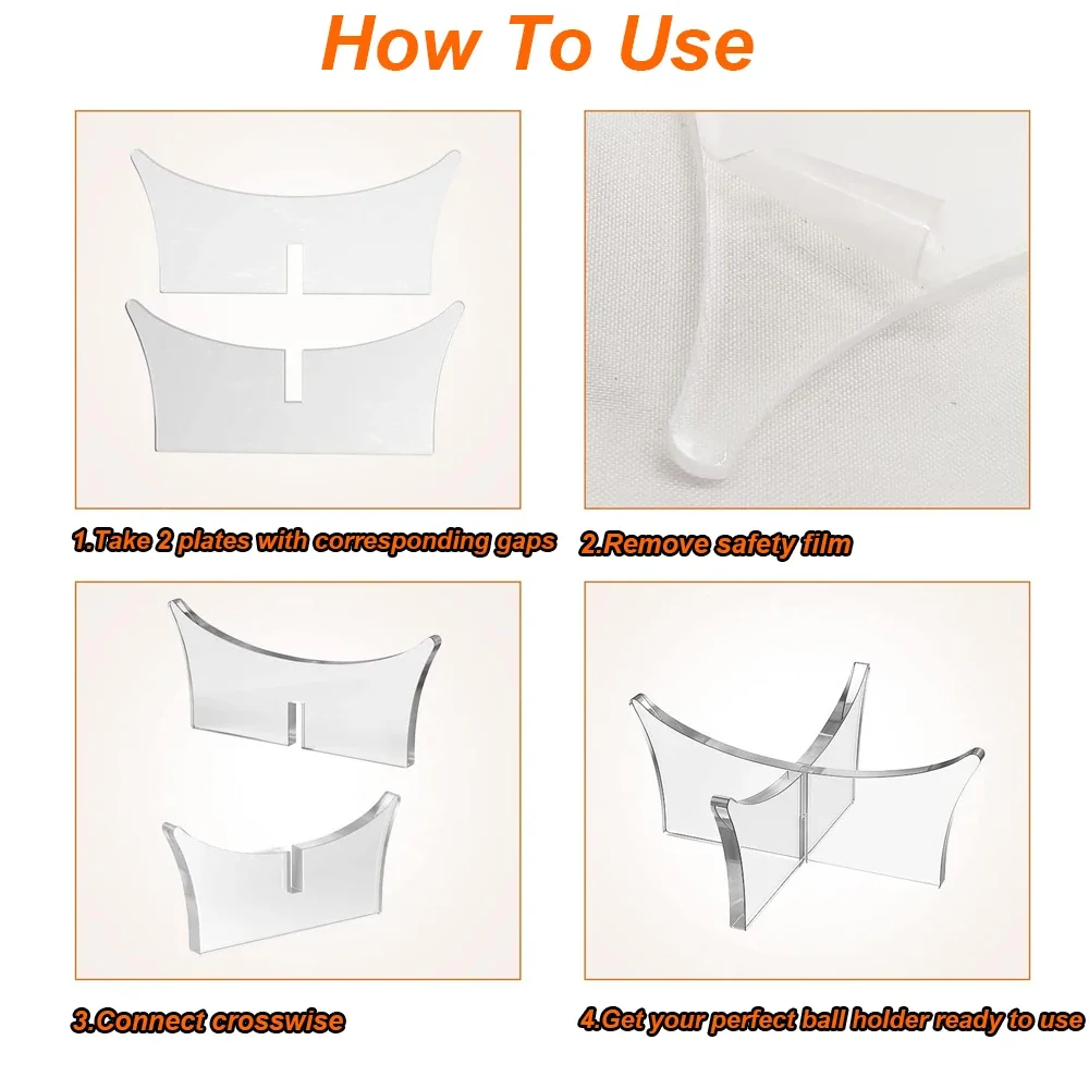 Acrylic Ball Display Stand
