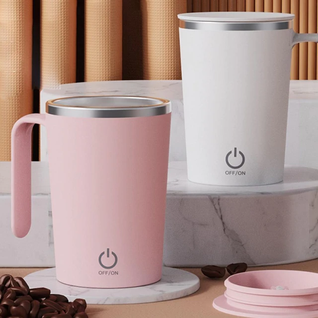 Electric High Speed Mixing Cup Coffee Tea Milk Cocoa Self Stirring Coffe Mug  Glass Waterproof Self Stirring Cup For Milk Protein - AliExpress