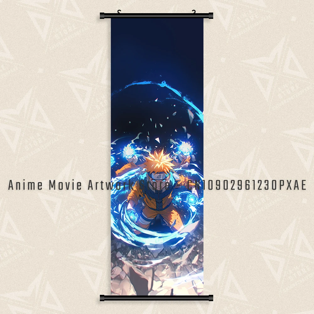 Naruto Anime Wall Art Canvas - Hatake Kakashi Home Decoration Mural