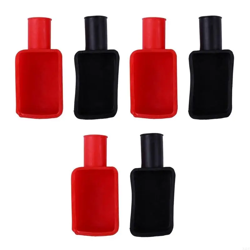 N3UE Car Battery Negative Positive Terminal Covers Caps Boat Insulating Protector