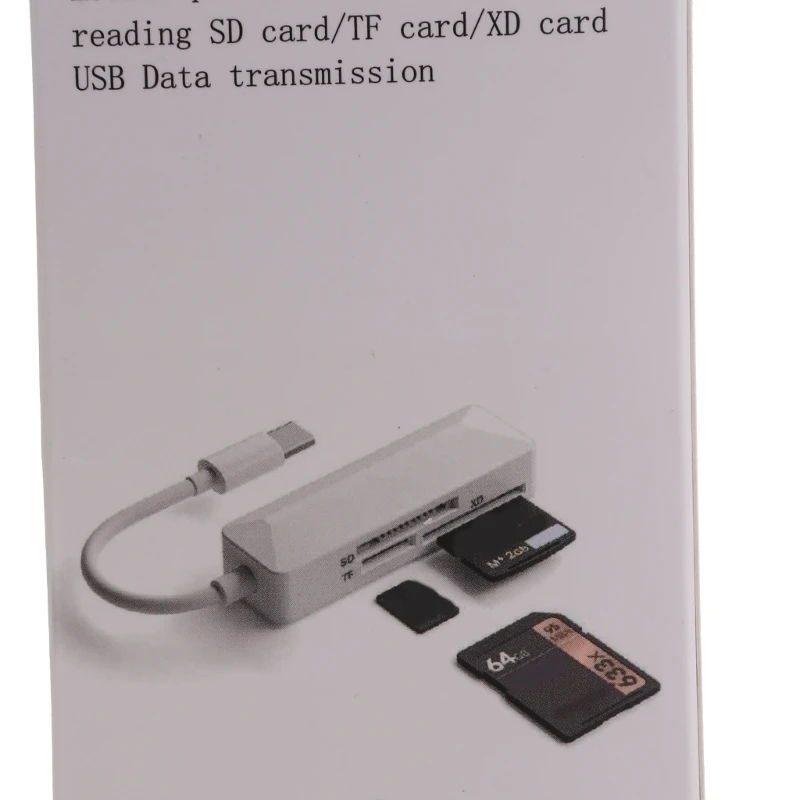 Universal xd Tfsd Card Reader Memory Card Reader de Alta Velocidade Usb c Converter For Mobile Phones Laptop em 1 - Imagem 3