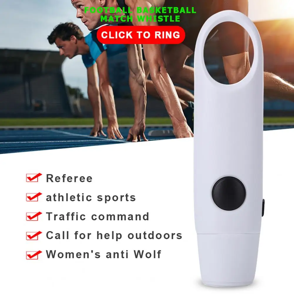Electric Whistle High Decibel Multifunctional ABS Football Basketball Game Cheerleading Referee Whistle for Outdoor 5