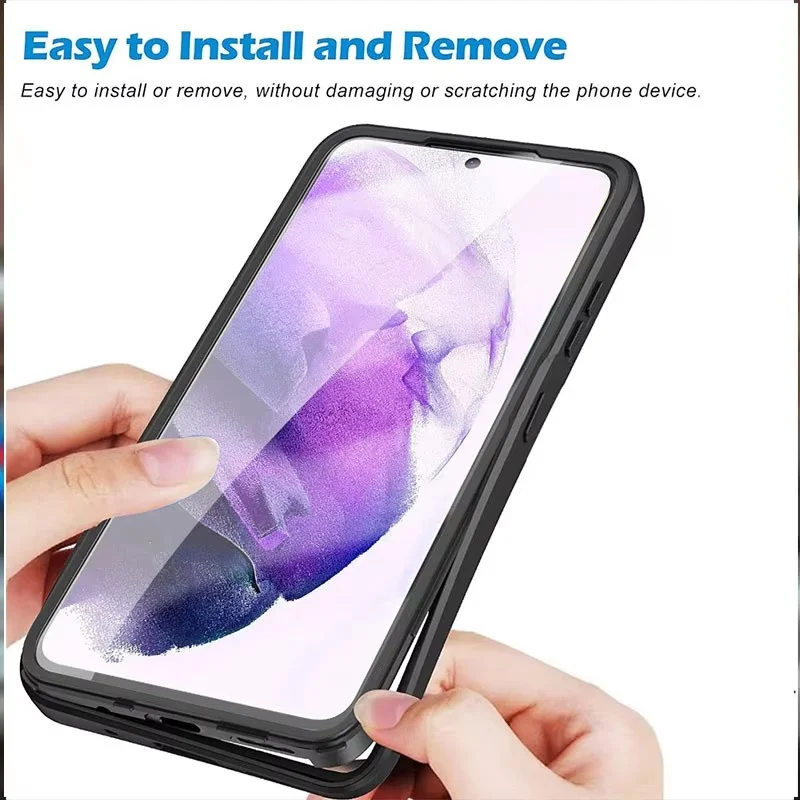 360° Full Cover Protective Phone Case with Screen Guard
