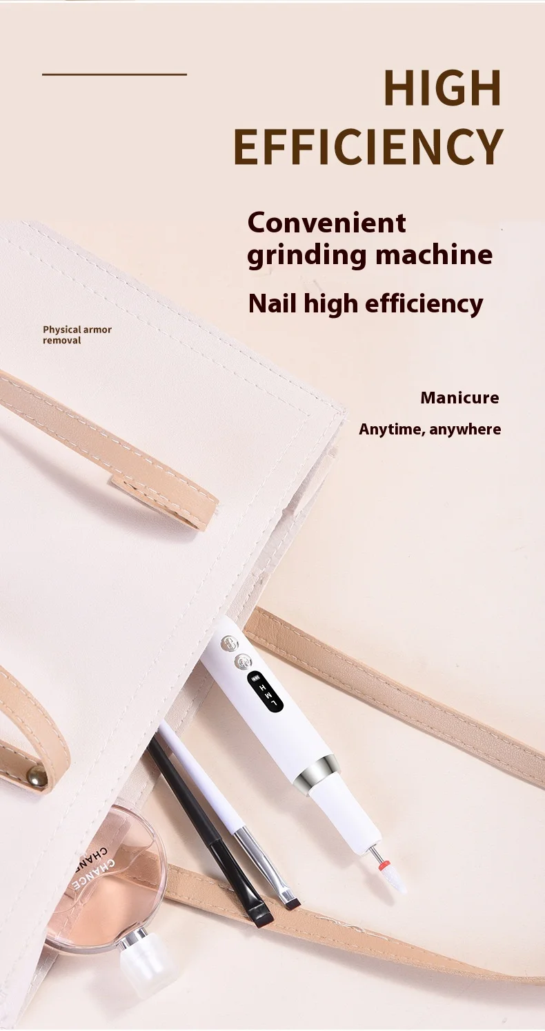 Electric Nail Drill Professional Nail File For Dead Skin Removal_voghion.com
