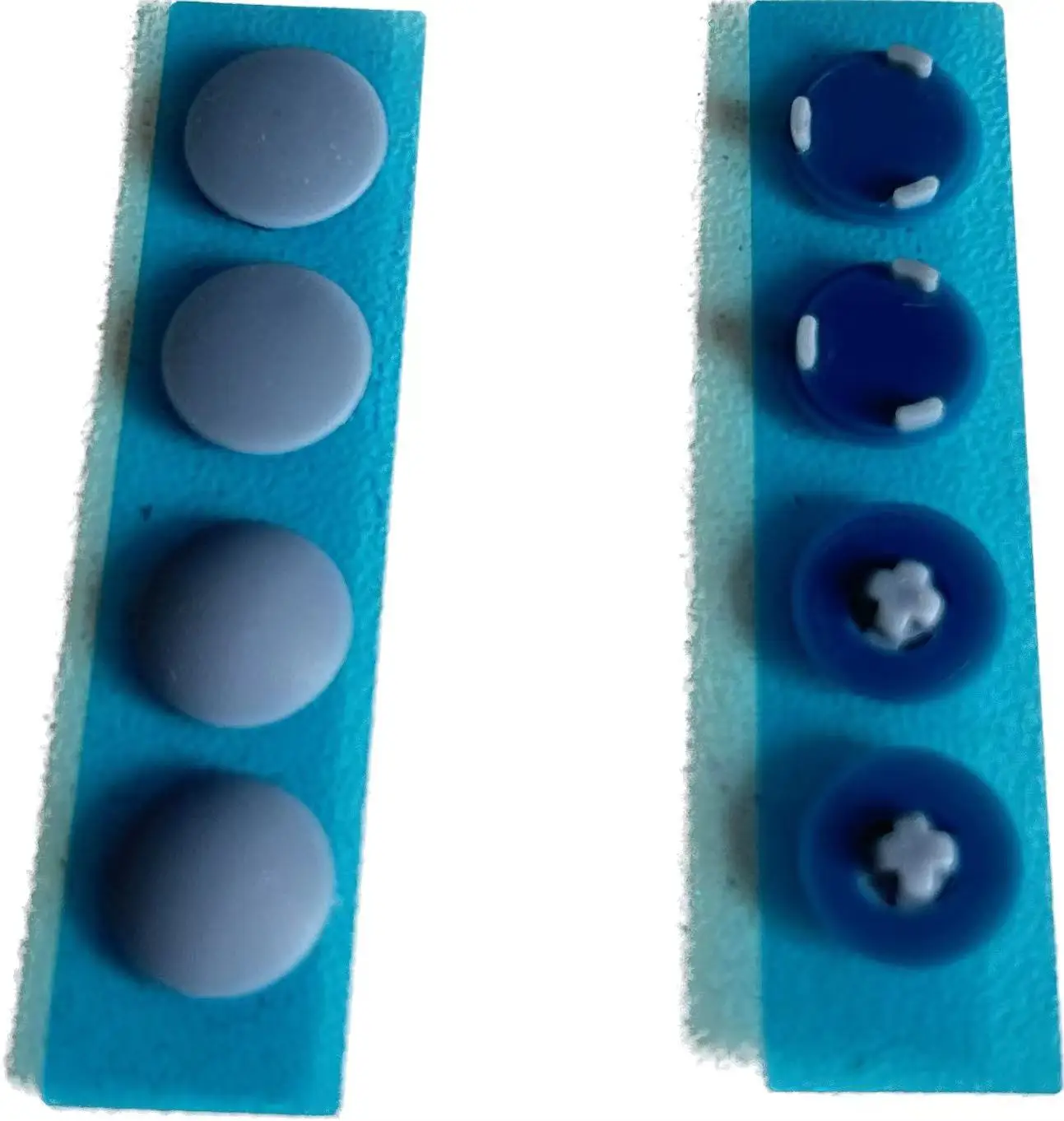 Durable Replacement Rubber Feet for Laptops - Various Colors Available