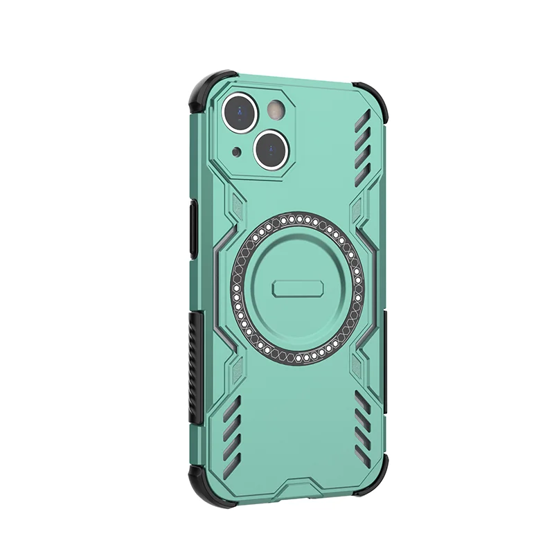Military-Grade Shockproof Magnetic Cooling Case - Heat Dissipation & Anti-Drop Protection