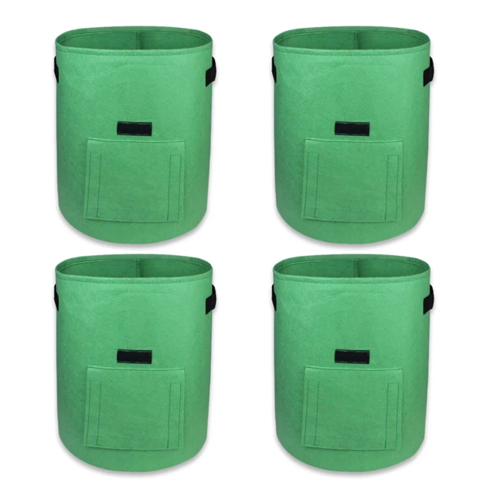

4/7/10 Gallon Garden Potato Grow Bags Non-woven Fabric Seedlings Vegetables Plant Pot with Handles Home Gardening Accessories
