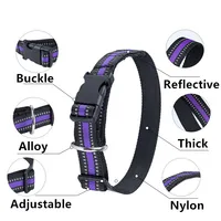 Dog Collar Nylon Collars for Dogs Walking Waterproof Pet Collar Reflective Dog Collars Adjustable Dogs Harness Chain Pet Product 5