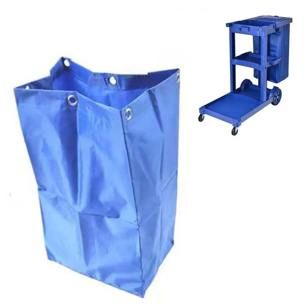 Thicken Replacement Cleaning Cart Bag Hotel Laundry Housekeeping Rubbish Holder 2