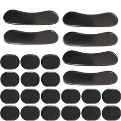 Premium Drum Tone Control Gel Pads - 24-Piece Set (Black)