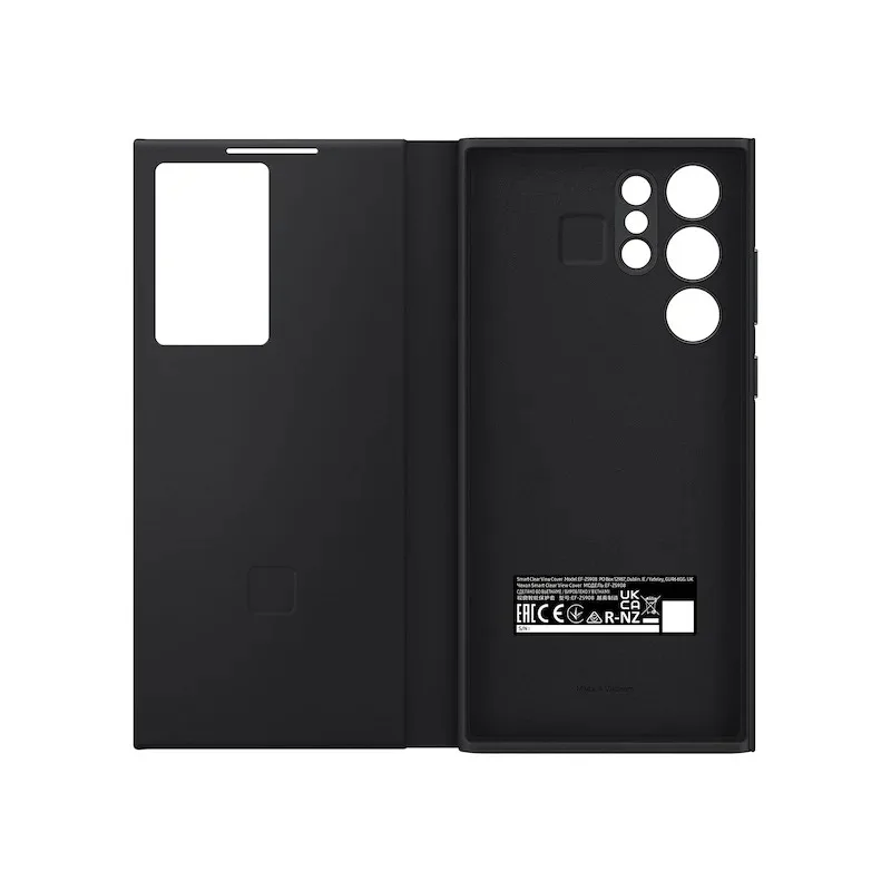 Smart View Wallet Flip Case For Samsung Galaxy S22Ultra SM-S908B Smart View Phone Case Cover（EF-ZS908) 3