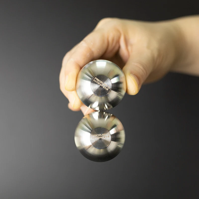 304 Stainless Steel Wrist Gyro Ball Universal Rotation Fitness Equipment Massage Hand Finger Grip Strength Training Anti Stress