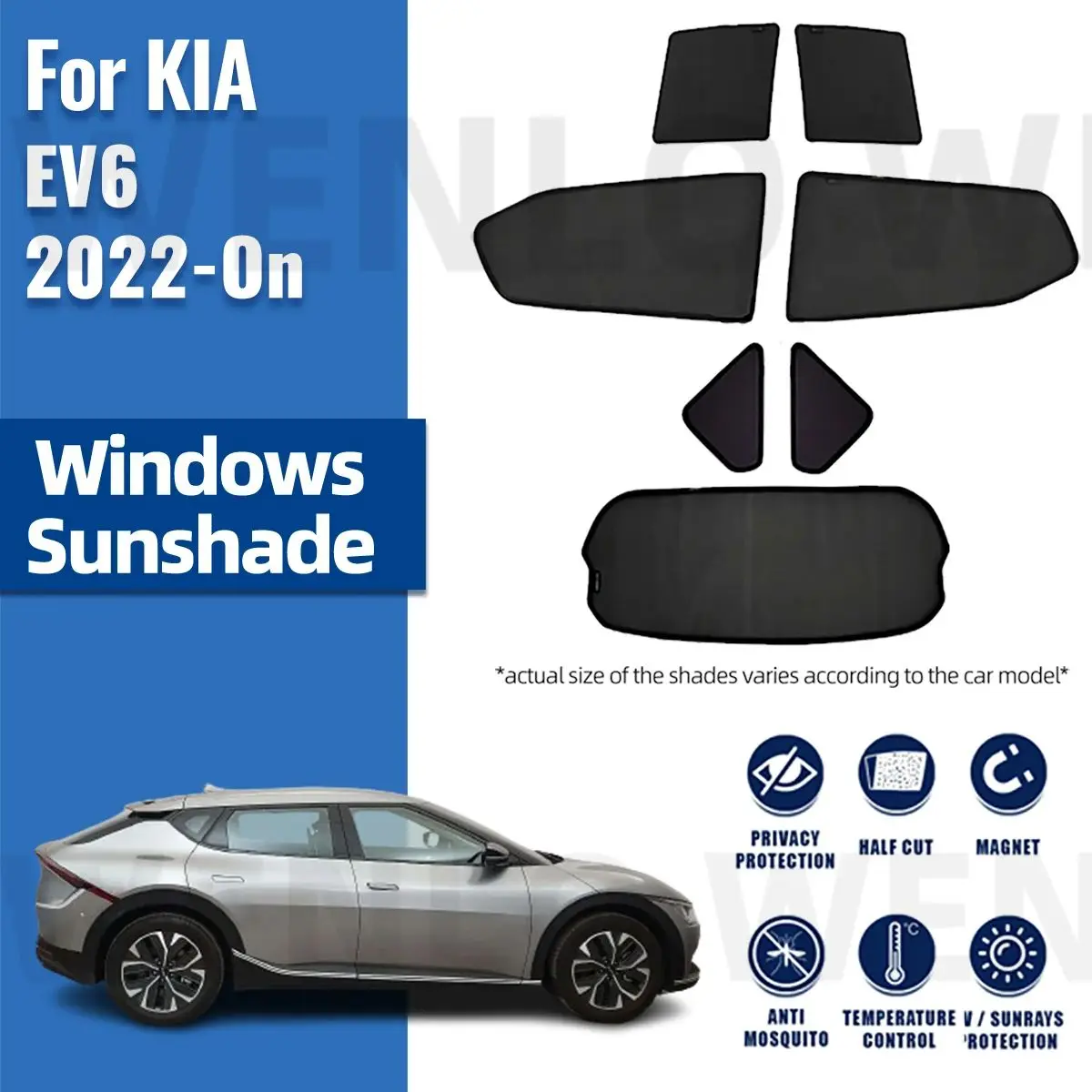 Для Kia EV6 2021 2022 2023 2024