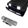 Metallic Front Face Grill set fit RC4WD Gelande2 Cruiser FJ40 Crawler Car RC 1/10 scale 1