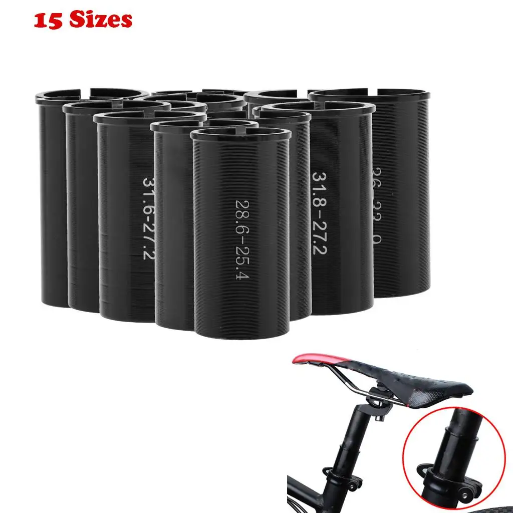 Alloy Seatpost Adapter Shim - Versatile Size Reducing Sleeve Bushing