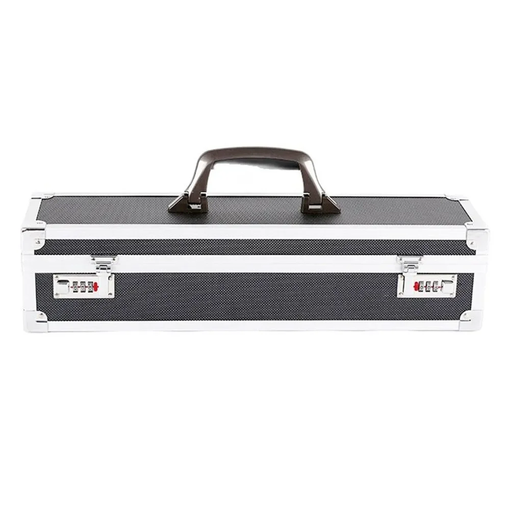 Multi-functional Aluminium Combination Lock Case Protective Case High-end Equipment Storage Aluminium Alloy Knife Tools Case 2