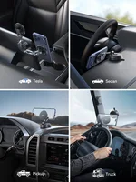 Joyroom Magnetic Suction Cup Phone Mount Universal Vacuum Magnetic Universal Car Phone Holder Mount For Dashboard Windshield 2