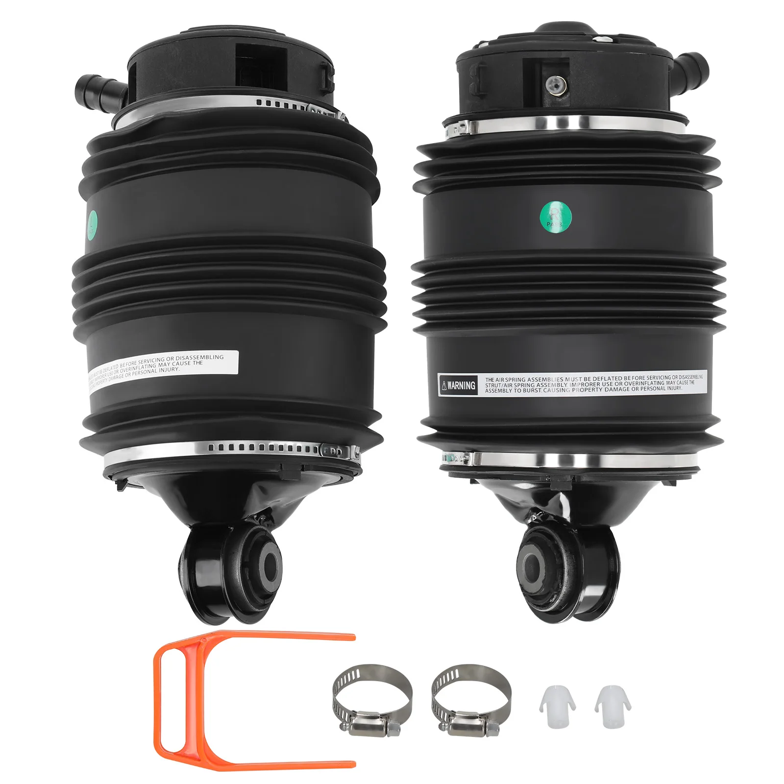 2pcs Rear Air Spring Bag For Mercedes-Benz E550 W211 2007-2009 Air Suspension Spring