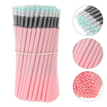 

100Pcs Plastic Gel Pen Refills Portable Neutral Pen Replacements for Students