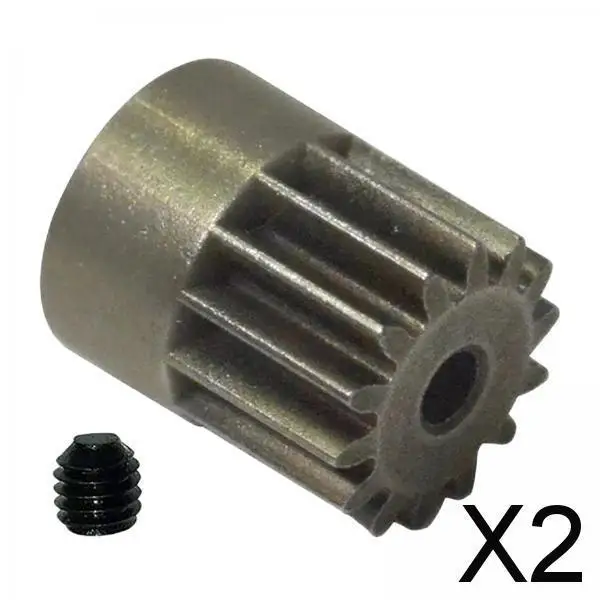 

2x Upgrade Motor Pinion Gear 1/16 Replacement Accessories Modification Motor