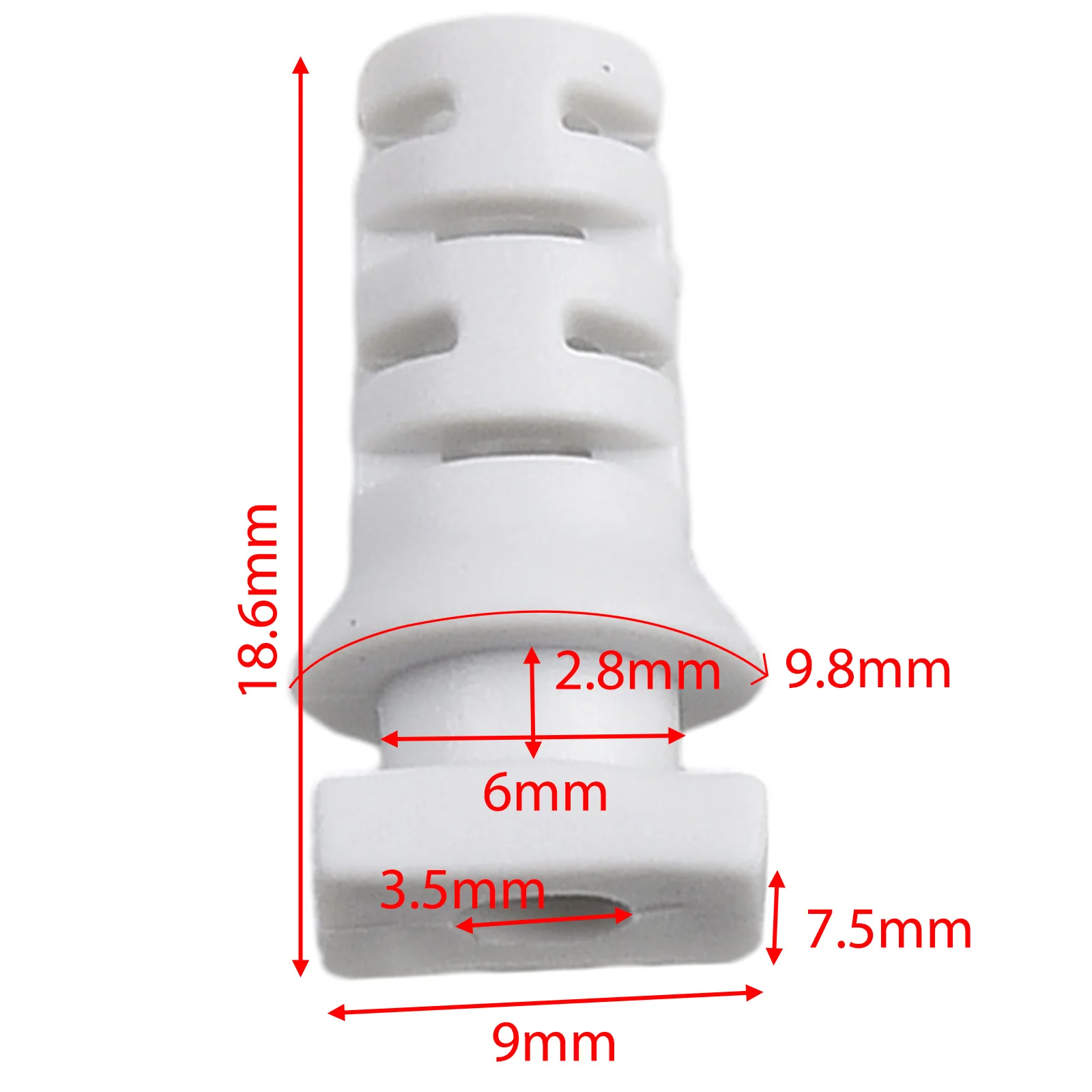 

Pratical Cord Protector Power Tool 10pcs Black/white Cable Cable Sleeves Gland Strain Relief For Aviation Plugs