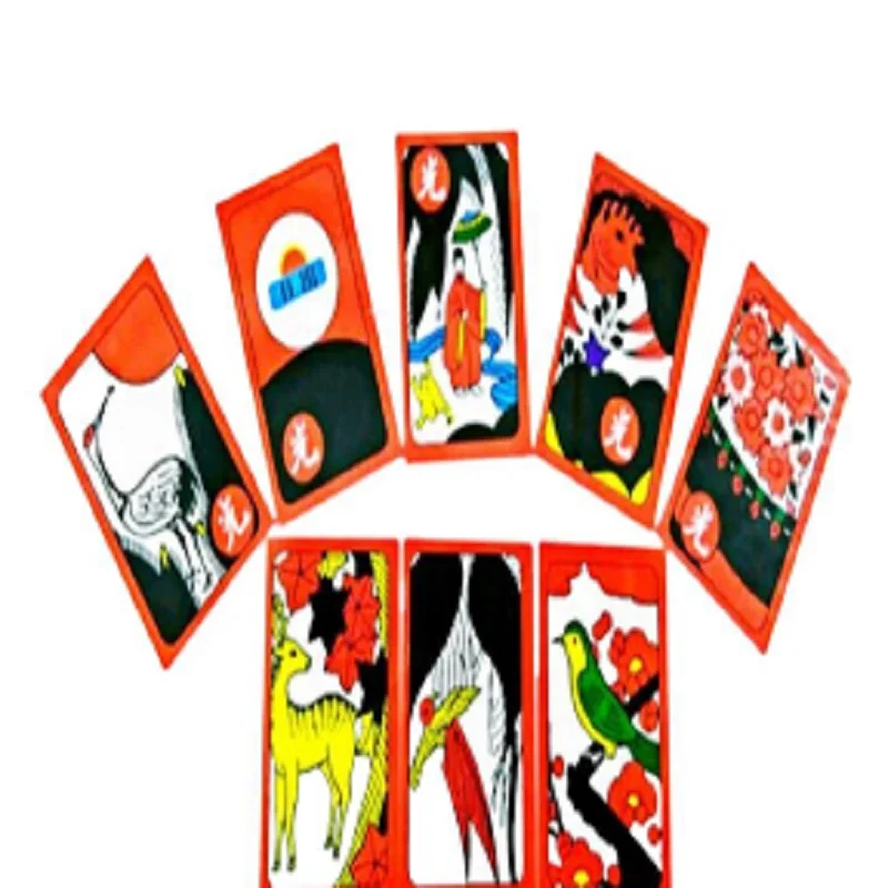 Poker Hanafuda In Pvc Impermeabile Che Gioca A Carte Da Tavolo Uno-Stop, Popolare Gioco Da Tavolo Per Feste In Famiglia, Coreano E Giapponese, Nuovo