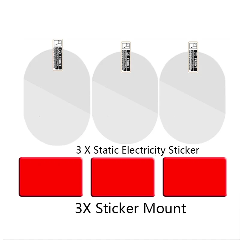 Per 70Mai Pro Dash Cam Smart Car Dvr Film E Adesivi Statici, Adatto Per 70 Mai Pro Car Dvr Film Holder 3 Pezzi