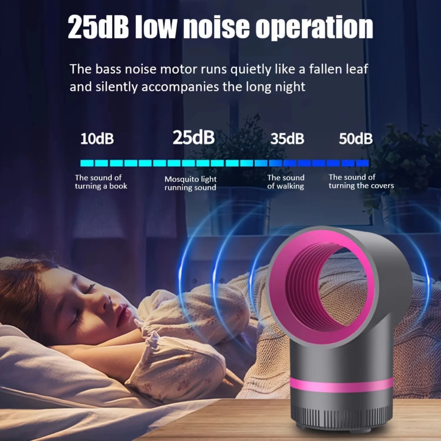 Mosquito Killer Lamp Mosquito Lamp Mosquito Killer Lamp Portable USB Plugged In Starry Sky Mosquito Killer LED Lamp Physical Silent Summer Repellent