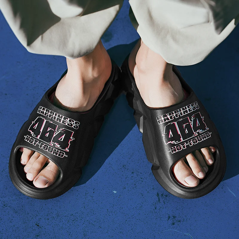 Slip Slippers for Men Non-Slip Outdoor Soft With Thick SoleSlipper for Indoor Foam Sliders_voghion.com