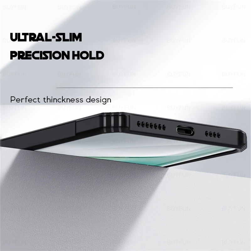 Transparent Acrylic Back Cover with Magnetic Holder Ring and Shockproof Design