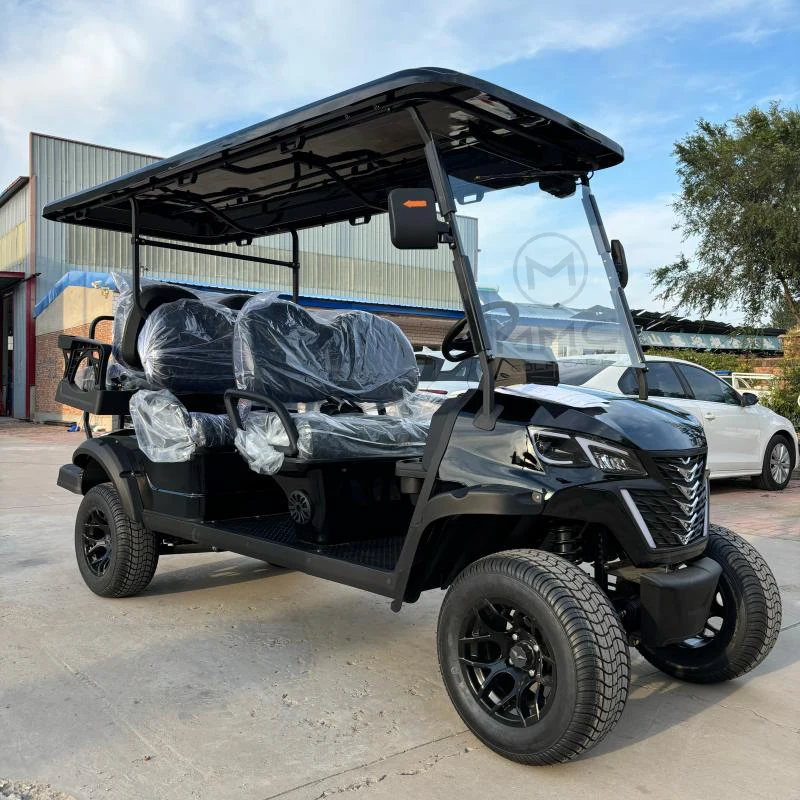 New Design High Performance Lifted Electric Off Road Golf Cart Luxury 4 Passenger Club Utility Vehicle 4 Seater Golf Cart Manual
