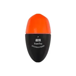 Enhanced Luminous Fishing Float Set - High Sensitivity Adjustable Bobber with Red & Green Colors, Waterproof and Electronic (No.7 Red)