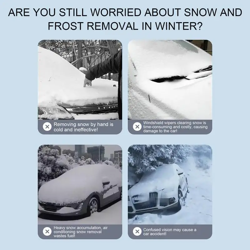 Car Ice Scraper Snow Removal Shovel Windshield Glass Defrost Removal Automotive Tool Winter Car Accessories Maintenance Tool