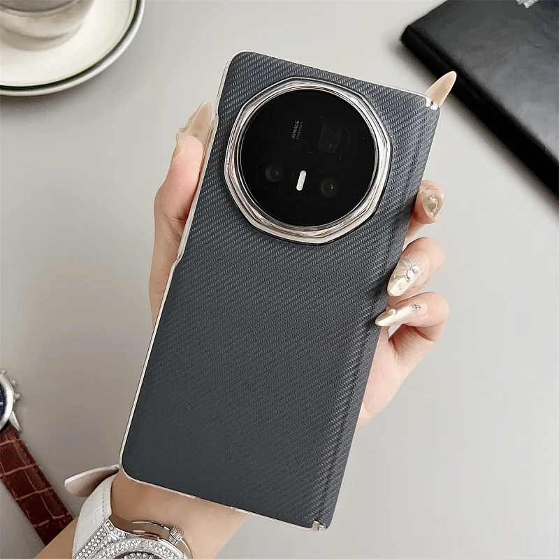 Clear Bumper Case with PU Leather Hinge Protection Cover