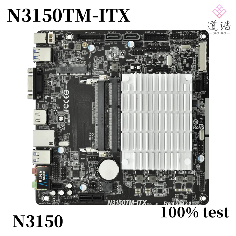 N3150 CPU Motherboard For Asrock N3150TM-ITX 16GB DDR3 HDMI PCI-E2.0 Mini-ITX Motherboard 2 S713632f43c4040488588228d4af1ca229