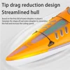 HC 810 RTR 2.4G RC Boat Colorful Paddle Remote Control Rowing LED Lights 360 Driving Dual Modes Waterproof Ship Vehicles Toys 6