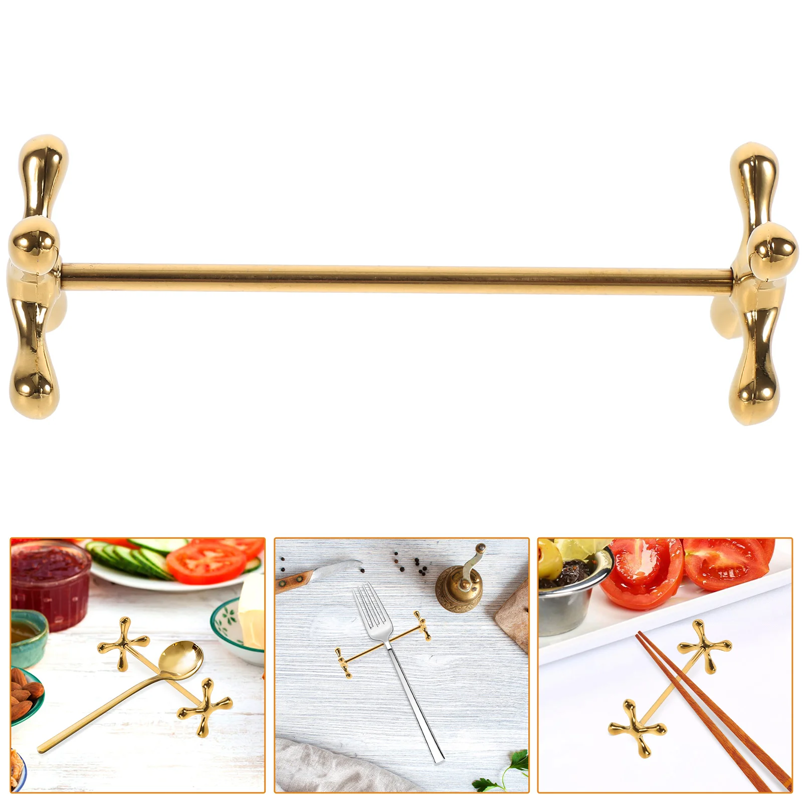 

Chopsticks Rest Stainless Steel Chopsticks Holder Chopstick Rack Tableware Stand
