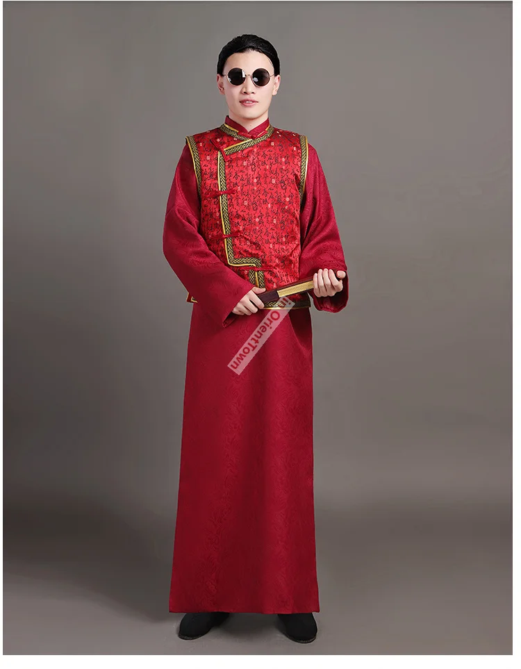 Qing Dynasty Official Attire Talent Gentleman Costume Movie Tv Drama Shooting Ancient Costume Prince And Young Master Long Robe