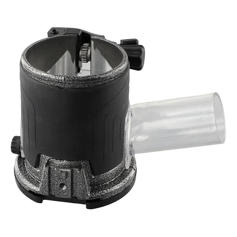 Cache-poussière Ajustable En Alliage D'aluminium Pour Défonceuse/fraiseuse - 89x99mm