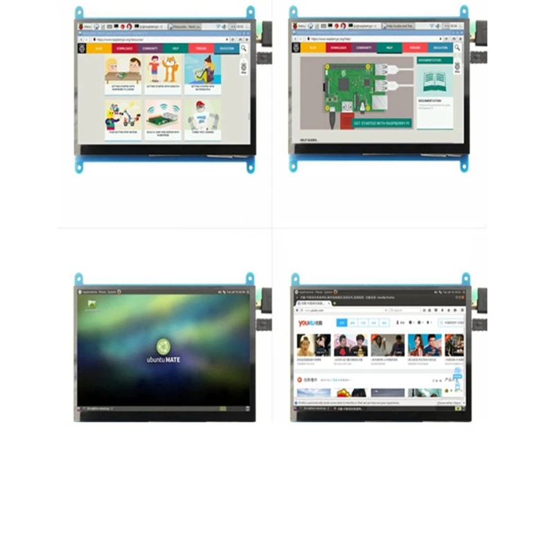 1024x600 ޴ 7 ġ ġ ũ г ÷ ȭ, LCD DIY ,  ̿