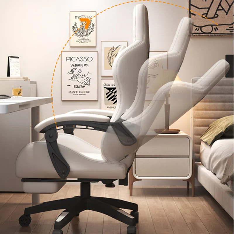 Swivel Study Office Chair Playseat Modern Ergonomic Gaming Office Chair Nordic Computer Relaxing Silla Oficina Trendy Furniture computer bedroom office chair garden rocking relaxing office chair lightweight patio conference silla oficina trendy furniture