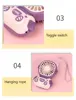 2024 Summer New Mini Fan USB Handheld Rechargeable Student Portable Wind Super Quiet Cute Desktop Bed Outdoor Gift 6