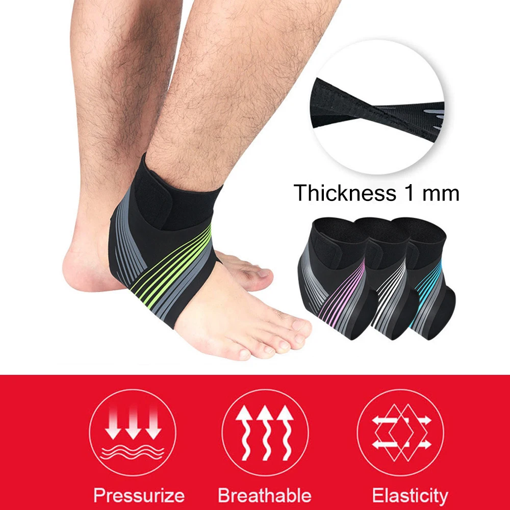 Tcare de compresión ajustable, protección contra el dolor, alivio del dolor, esguince, artritis, tendones en pie tobillo - AliExpress