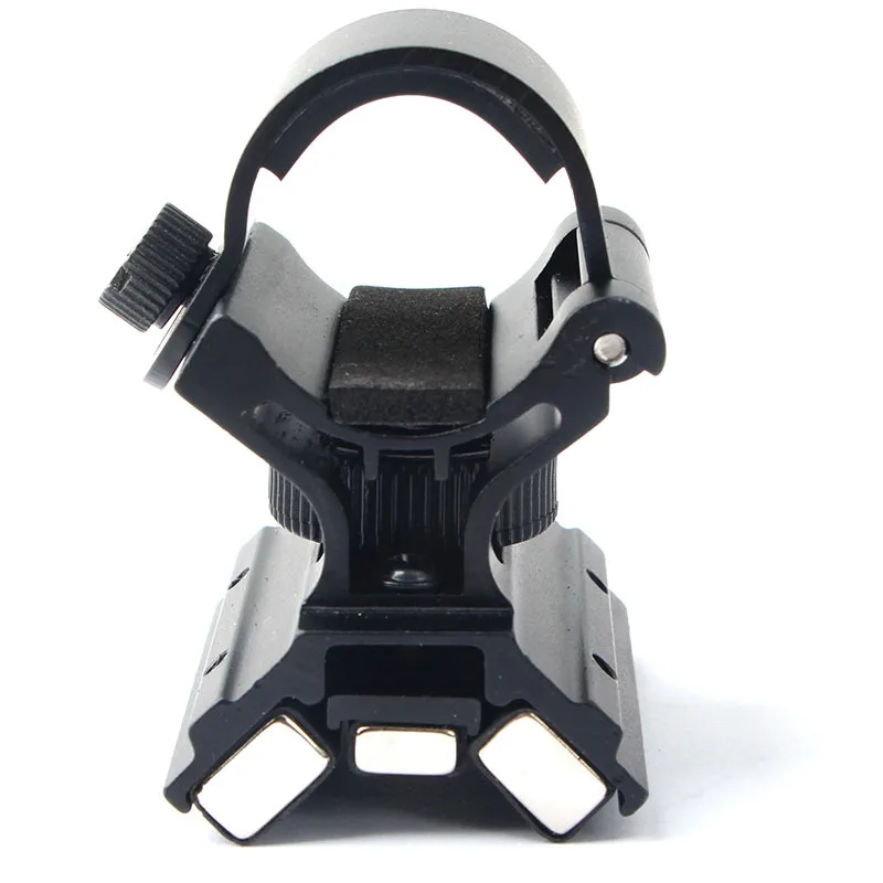 Dia 25.4/30mm Flashlights Strong Magnet Mount for Riflescope Laser Torches Magnetic X Holder 20mm Rail Mounting Fixed Bracket 6