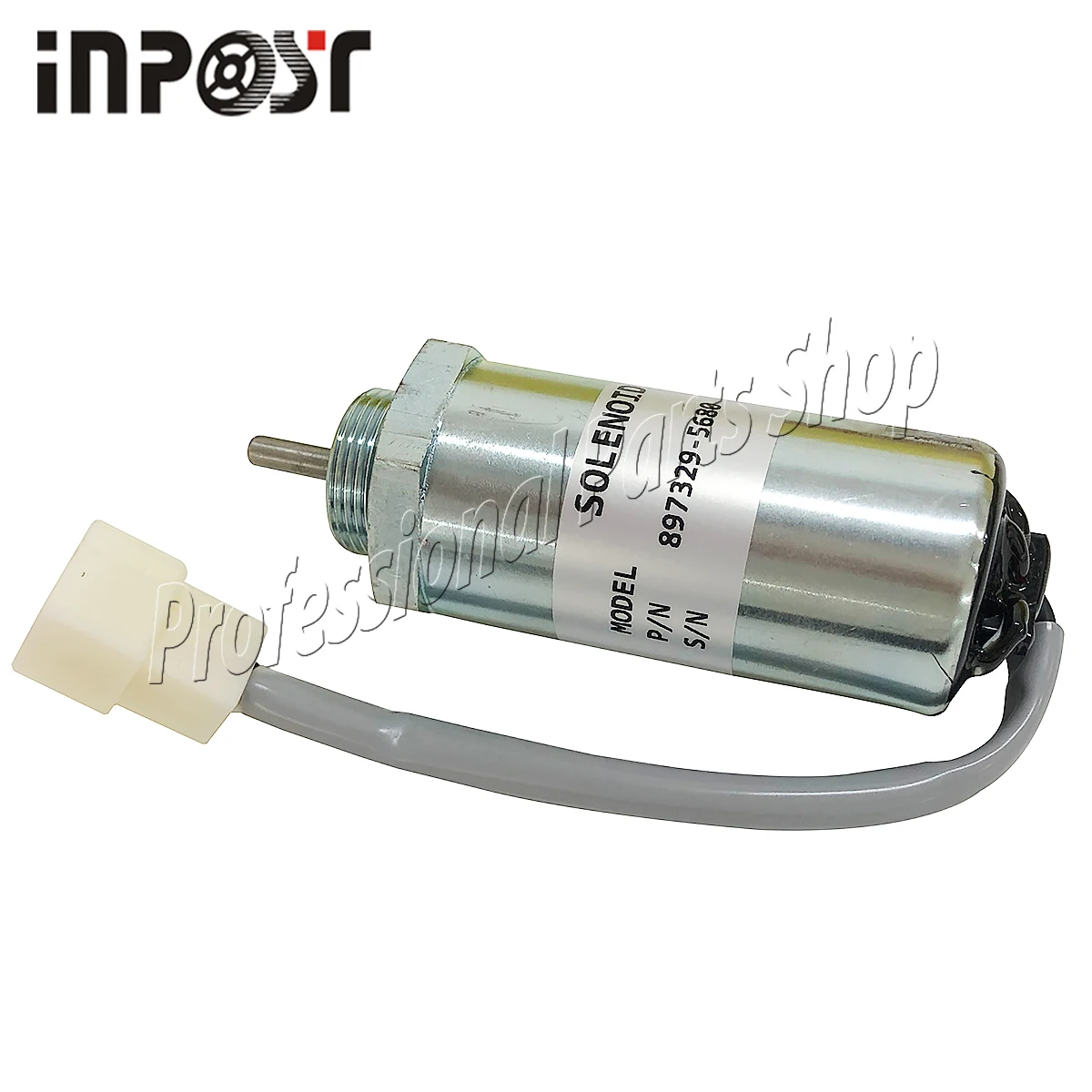 

897329-5680 12V Электромагнитная катушка выключения подачи топлива для Isuzu 3LD1 3LD2 4LE1 3LB1 4LB2 4LE2 SK75